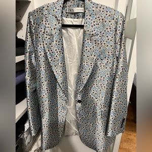 Zara boyfriend jacket size XL